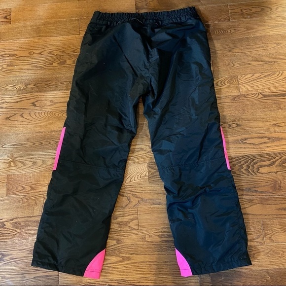 Vintage‎  white sierra black & pink snow pants in size large - Picture 3 of 11